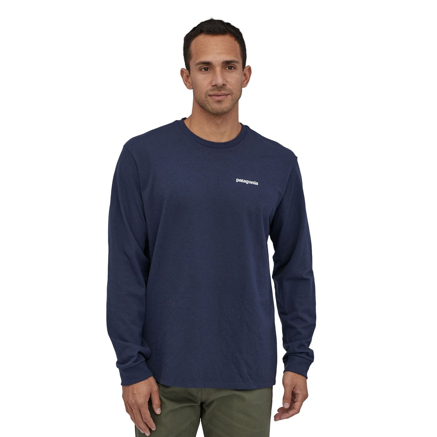 M's L/S P - 6 Logo Responsibili - Tee - Patagonia38518 - CNY - Classic Navy (CNY) - L