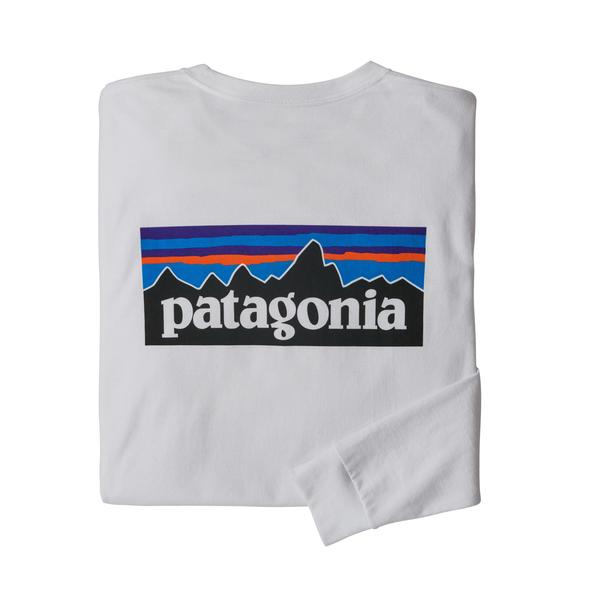 Ms L/S P - 6 Logo Responsibili - Tee - Patagonia38518 - WHI - White - 3XL