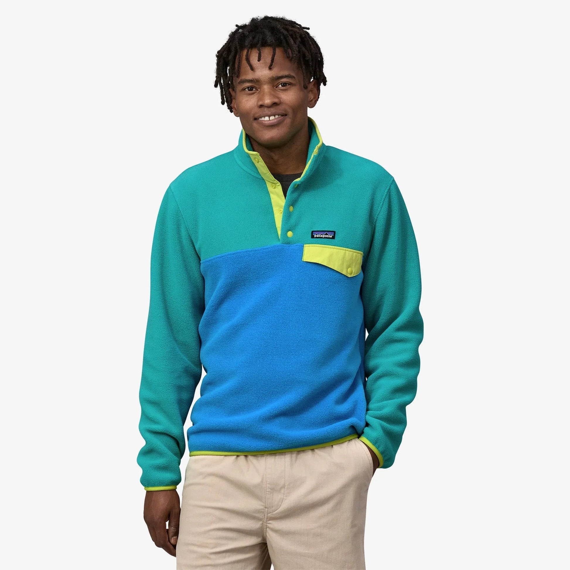 M's LW Synch Snap - T P/O - Patagonia25551 - VSLB - Vessel Blue - L