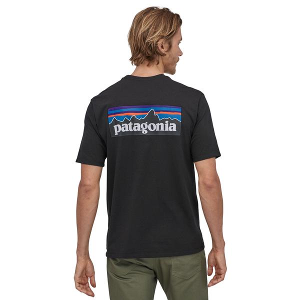 M's P - 6 Logo Responsibili - Tee - Patagonia38504 - BLK - Black - 3XL