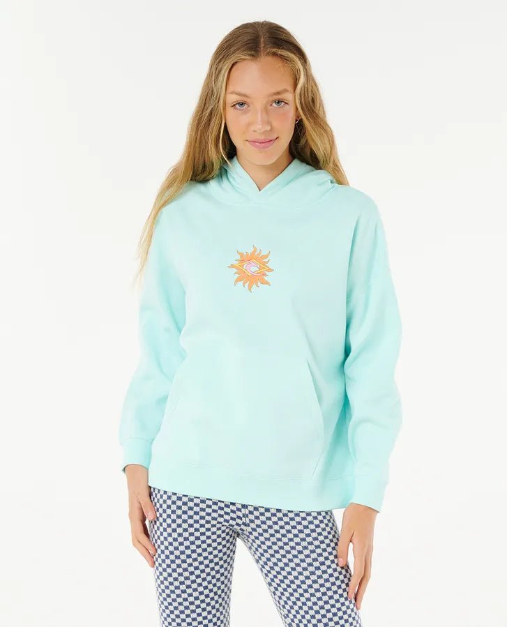 Neon Isles Surfer Fleece - Girl - Rip Curl02RGFL - 8074 - Washed Aqua - 8