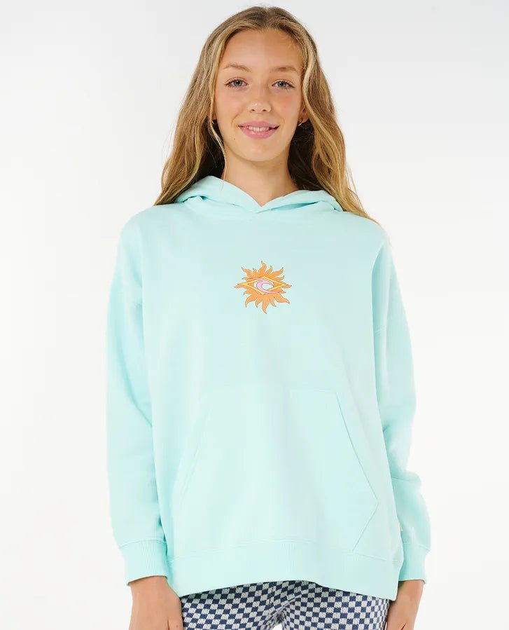 Neon Isles Surfer Fleece - Girl - Rip Curl02RGFL - 8074 - Washed Aqua - 8