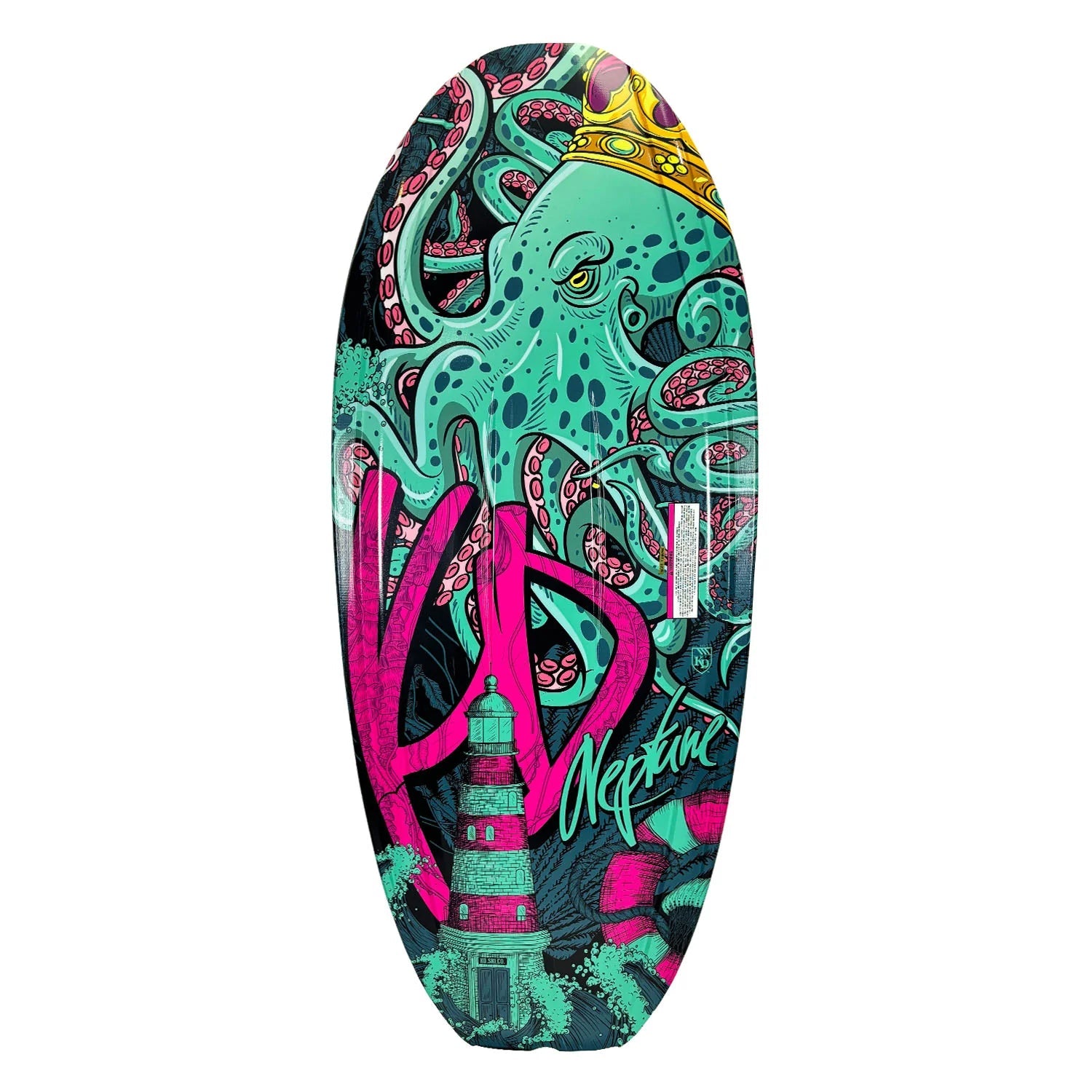 NEPTUNE KNEEBOARD w/DOUBLE LOCKING STRAP - KDKK0801P - KRAKEN