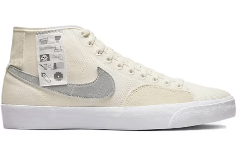 Nike SB Blazer Court Mid Premium - NikeSBDZ7635 - 110 - Summit White/Summit White - 10