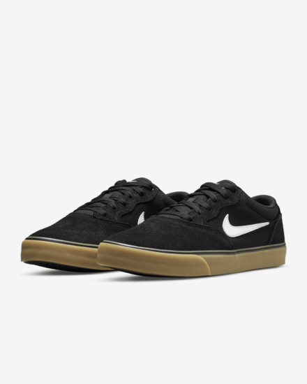 Nike SB Chron 2 - NikeSBDM3493 - 001 - Black/White - Black - 10to11.5