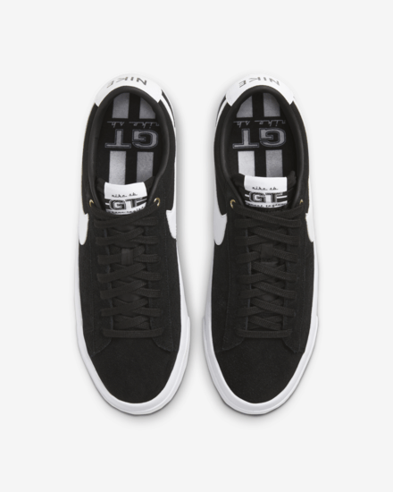 Nike SB Zoom Blazer Low Pro GT - NikeSBDC7695002 - Black/White/Black - 10