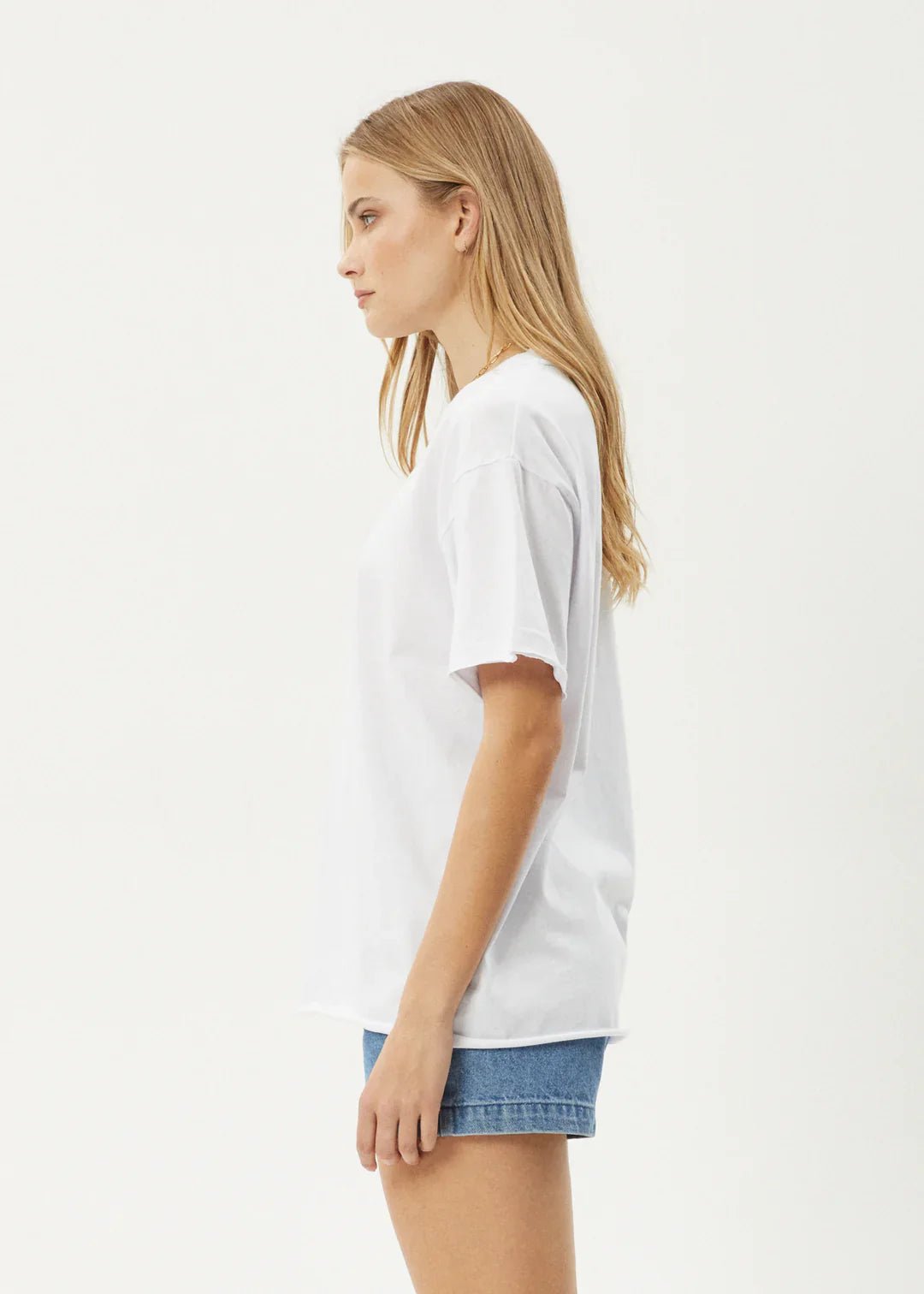 No Fury Recycled Oversized Tee - Afendsw244009 - wht - White - L