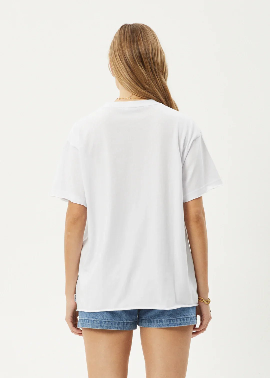 No Fury Recycled Oversized Tee - Afendsw244009 - wht - White - L