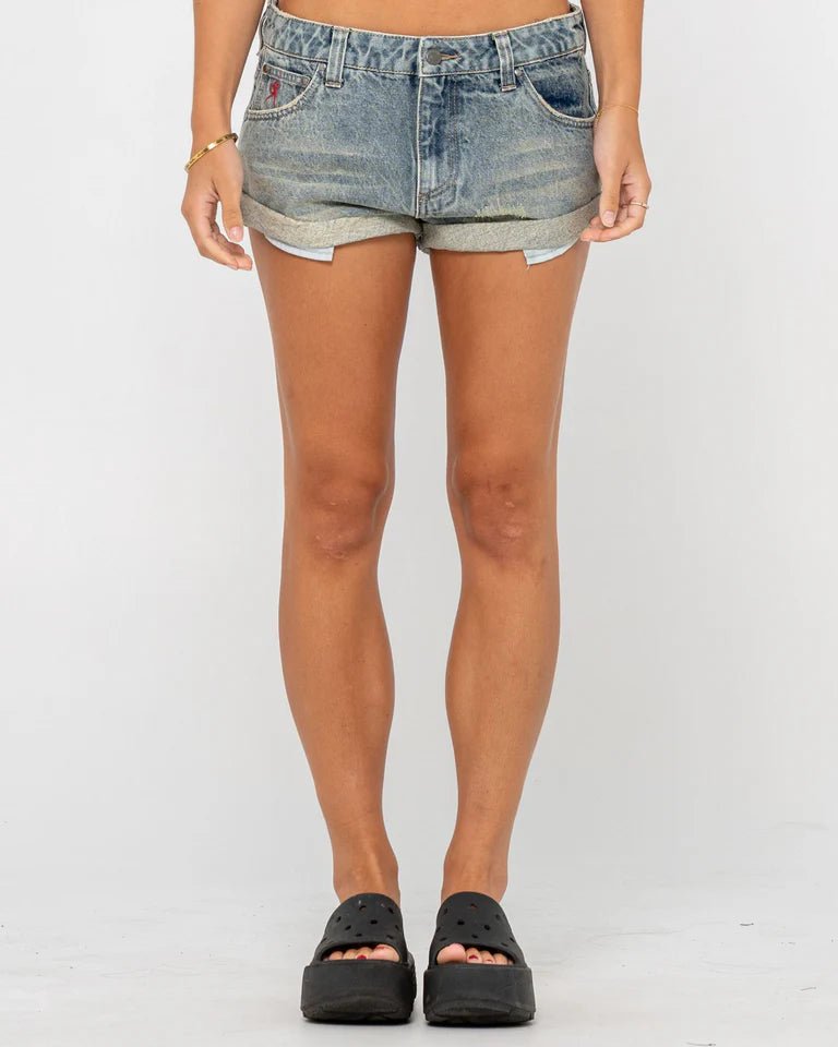 Norty Pheonix Low Rise Mini Short - RustyWKL0841 - DIRTYDENIM - 06