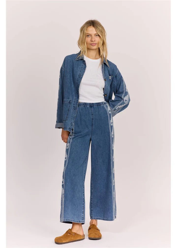 OCEAN BOUND PANT - SissterG312BOCE-VINTAGE BLUE-XS