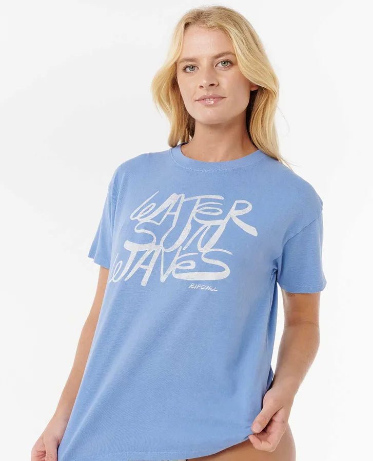 OCEANIC RELAXED TEE - Rip Curl0JJWTE - BLUE - XS