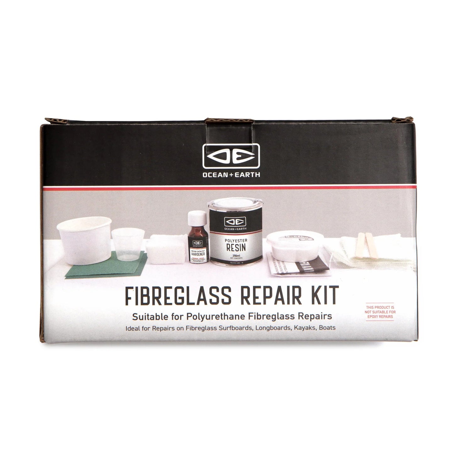 O&E Fiberglass Repair Kit - Ocean & Earth9321977009300 - Multi - 1SZ