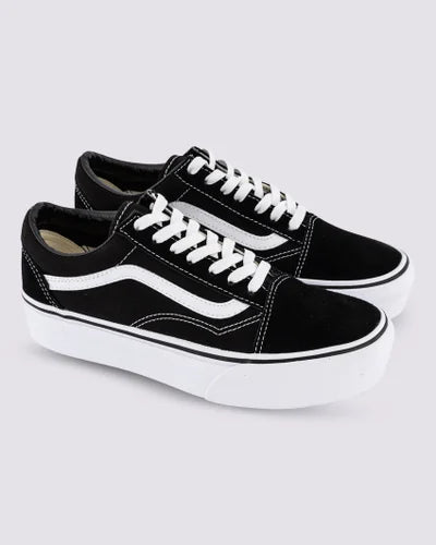 Old Skool Platform - VansVN - 0B3UY28 - BLK - Black/White - 4.5
