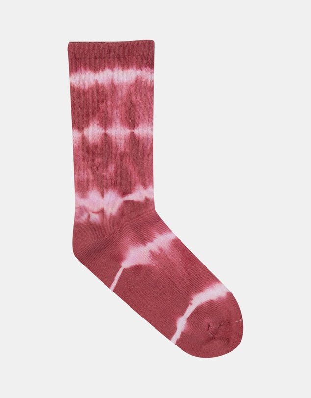 OTHER DOT REDUX CREW SOCK 2 PACK - Santa CruzSG225 - SO01 - AQUA TDYE - ROSE TDYE