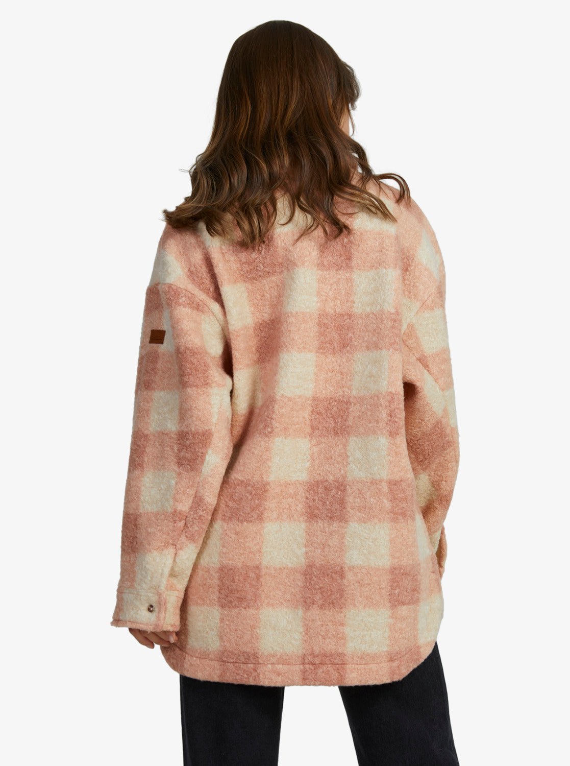 Over And Above - RoxyURJPF03008 - TJB8 - Paradiso Plaid Cafe Creme - L