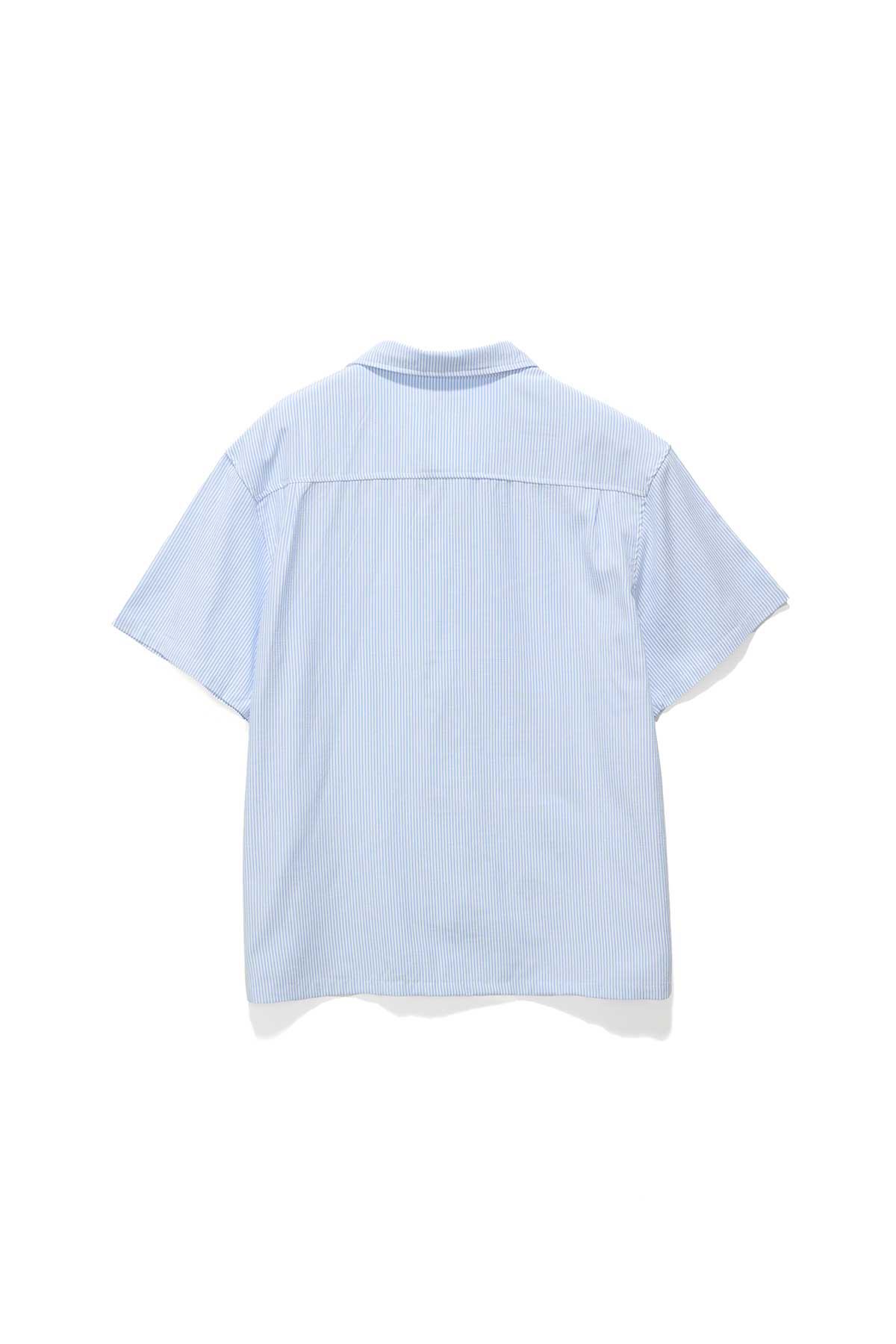OXFORD SCRIPT SS SHIRT -XlargeXL025S1407-BLUE WHITE-XXS
