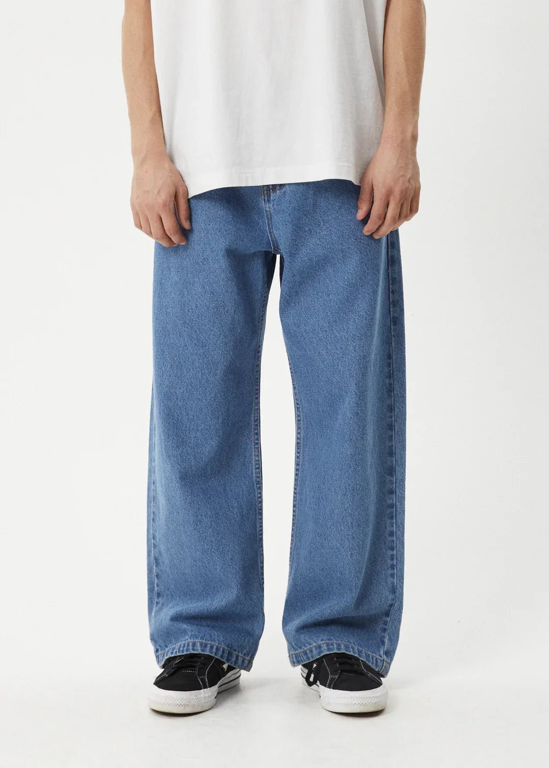 Pablo Denim Baggy Fit Jean - AfendsM230451 - WNB - Worn Blue - 28