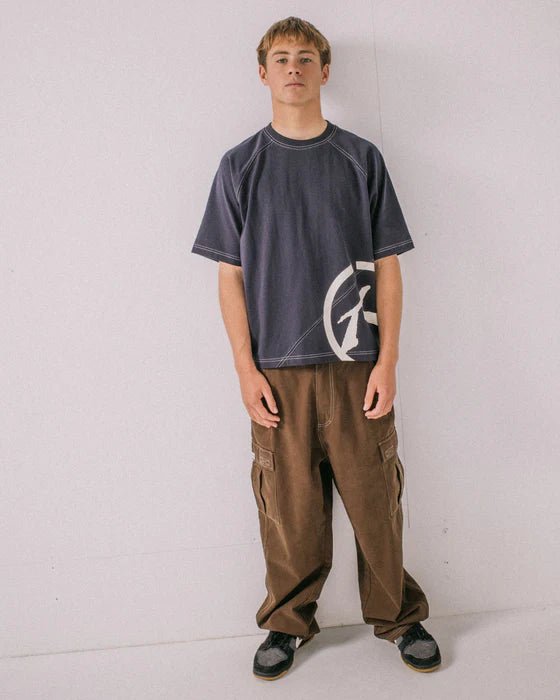 PABLO SHORT SLEEVE HEAVY TEE - RustyTTM3048-NAVY BLUE-S