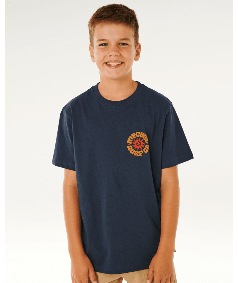 PACIFIC RINSE CIRCLE TEE - BOY - Rip Curl13NBTE-DARK NAVY-8