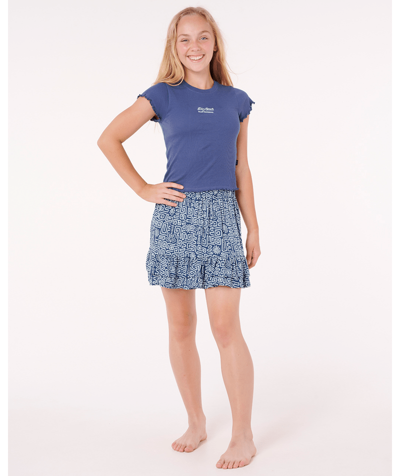 PARADISE COVE SKIRT - GIRL - Rip Curl00DGSK - BLUE - 8