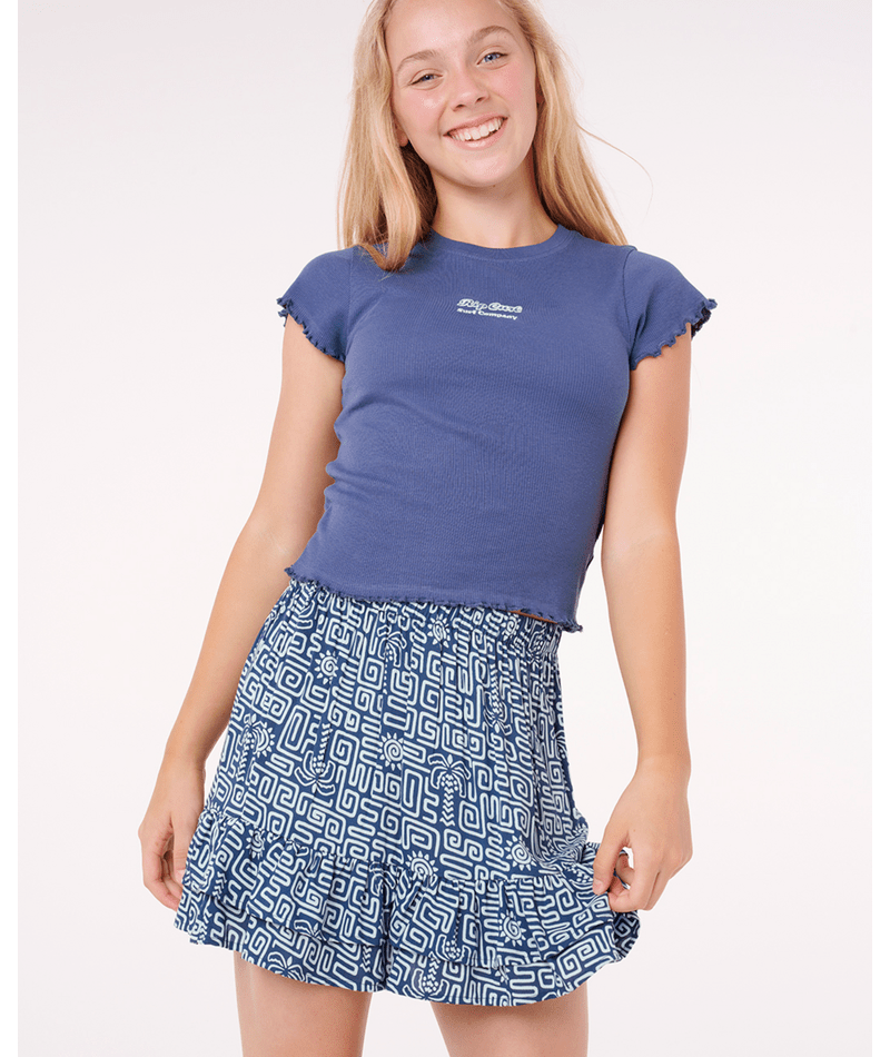 PARADISE COVE SKIRT - GIRL - Rip Curl00DGSK - BLUE - 8