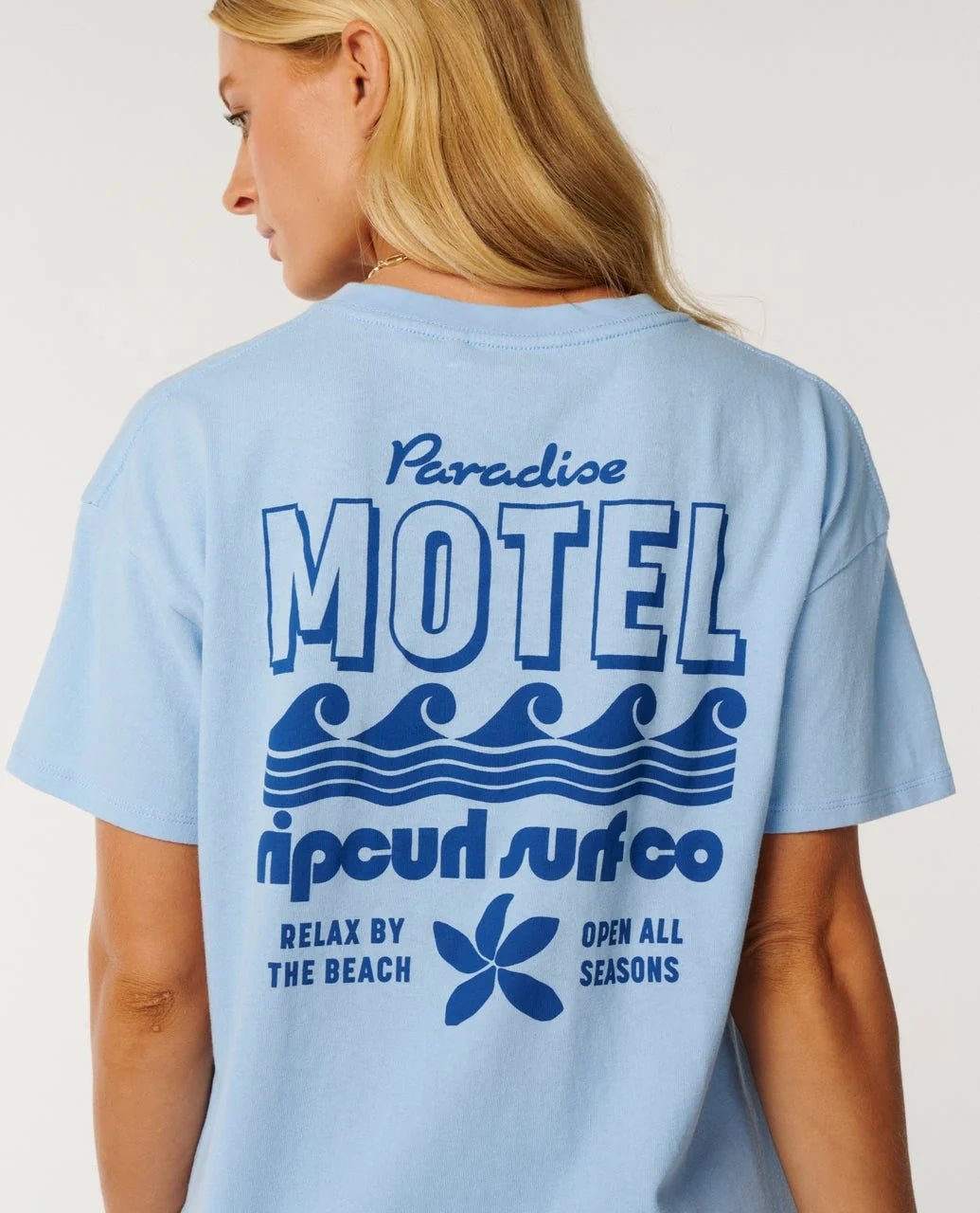 PARADISE MOTEL RELAXED TEE -Rip Curl0QVWTE-Powder Blue-2XS