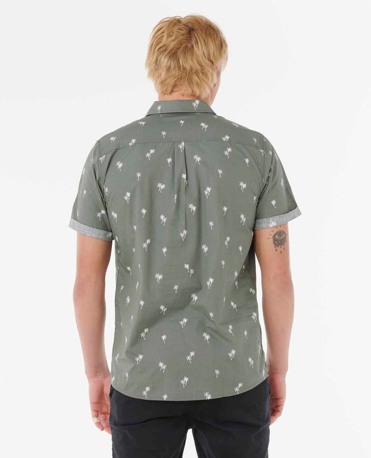 PARADISE PALMS S/S SHIRT - Rip Curl00EMSH - CACTUS GREEN - S