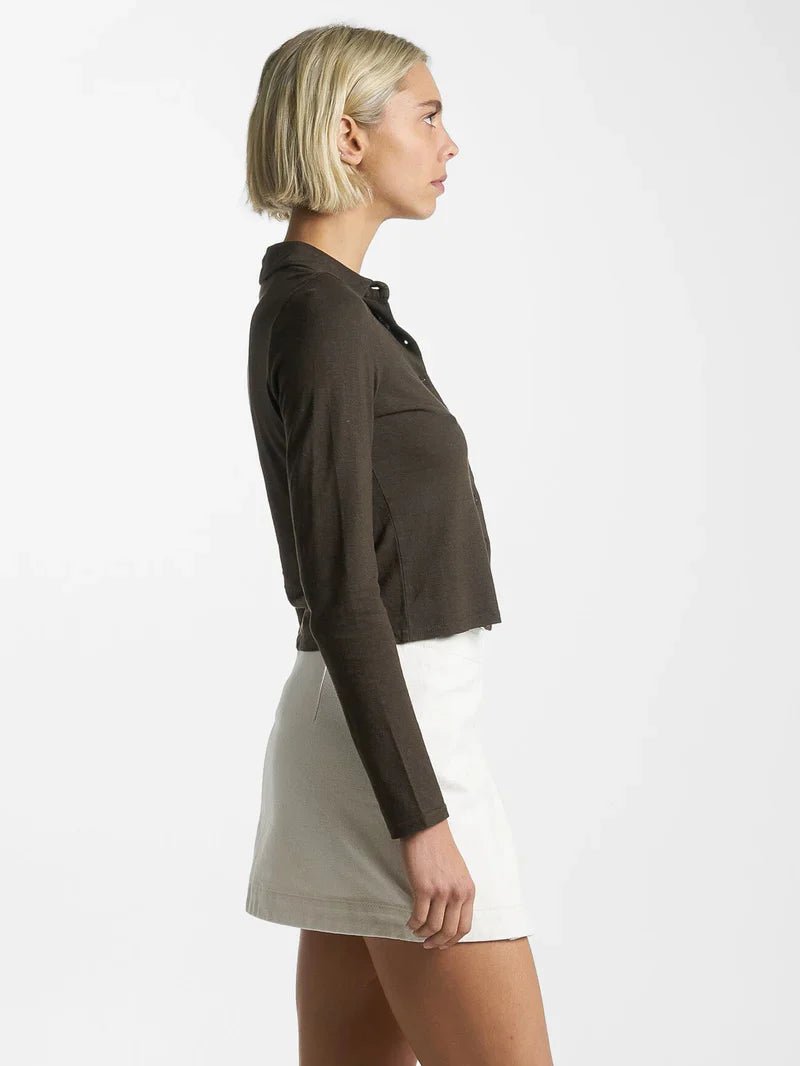 Peyton Wrap Cargo Skirt - ThrillsWTH23 - 307A - Heritage White - 10