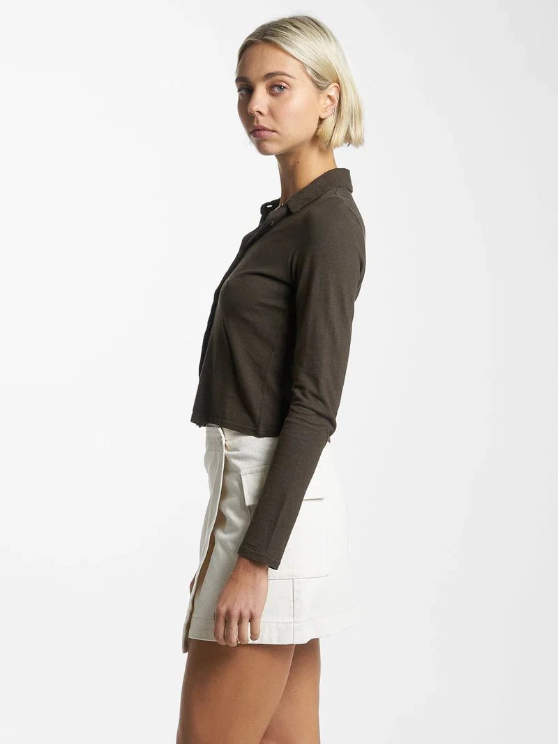 Peyton Wrap Cargo Skirt - ThrillsWTH23 - 307A - Heritage White - 10