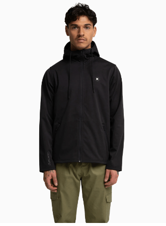 Phantom Alpha Polartec Jacket - HurleyMFLAU24PAL - BLK - Black - L