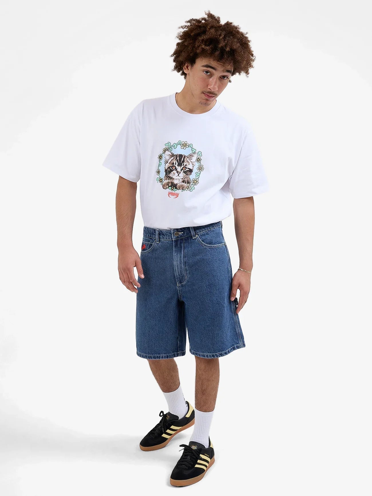 Playtime Carpenter Short - WorshipPH24 - 308E - worn Blue Rinse - 28