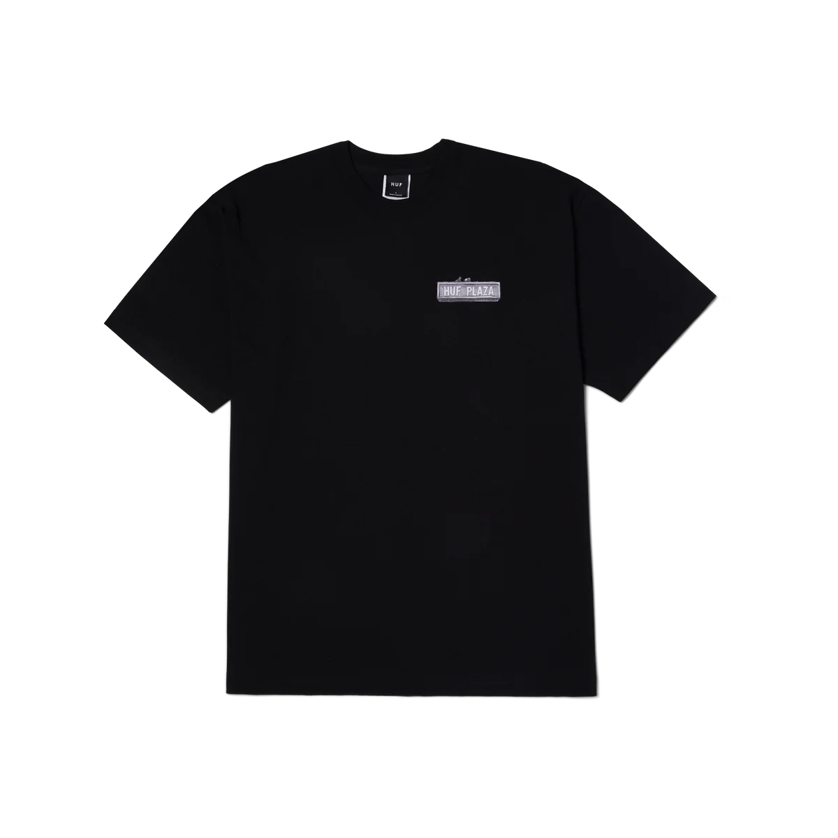 Plaza S/S Tee - HUFHUF - AU - SP25 - D1 - 0201 - Black - S