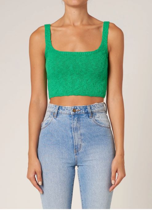 Prairie Knit Cami - Three By OneR33F14 - 7152 - GRASS - Grass - 10toM