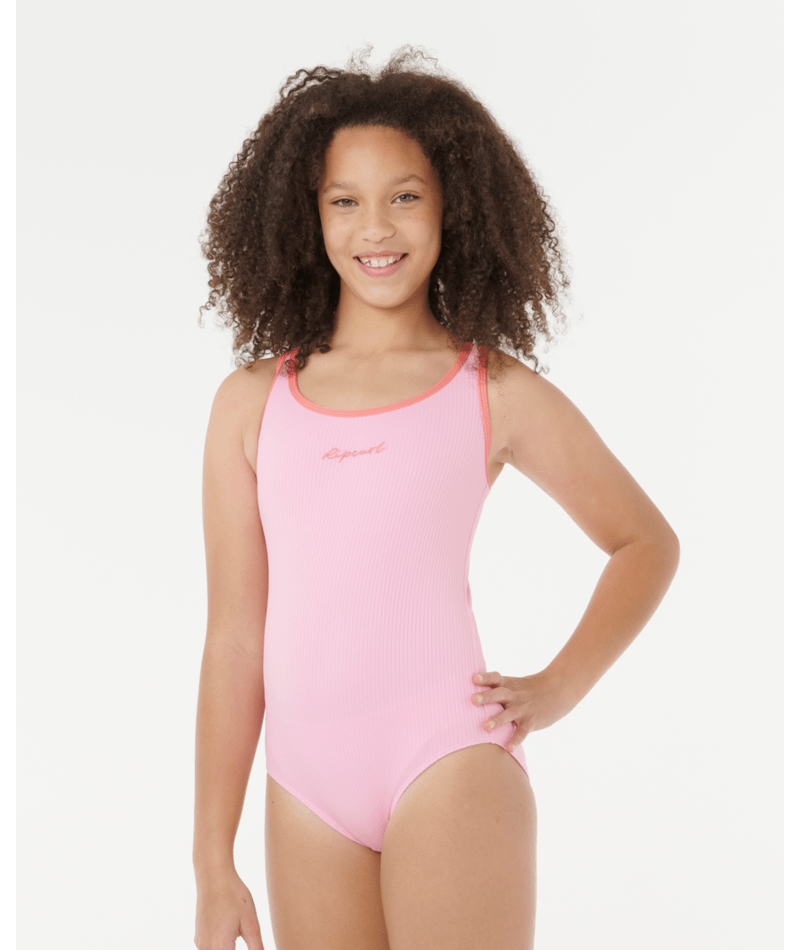 PREMIUM RIB ONE PIECE - GIRL - Rip Curl02DGSW - WATERMELON - 8