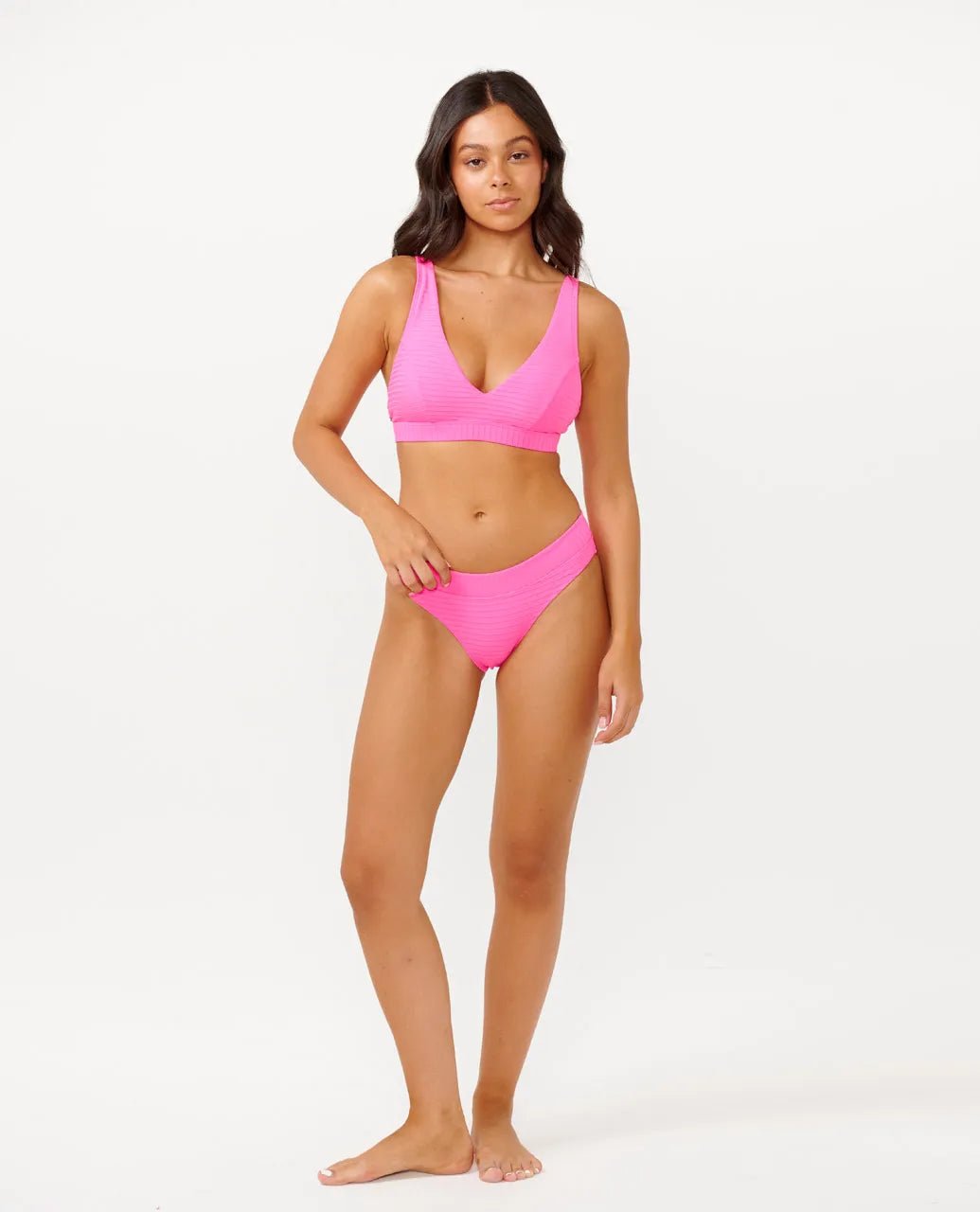 Premium Surf D - DD Deep V - Rip Curl0bmwsw - 0597 - Hot Pink - L