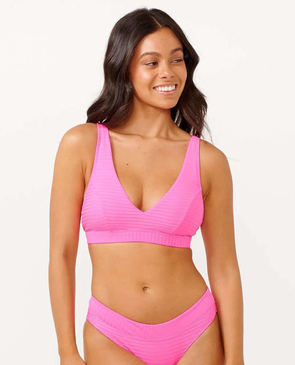 Premium Surf D - DD Deep V - Rip Curl0bmwsw - 0597 - Hot Pink - L