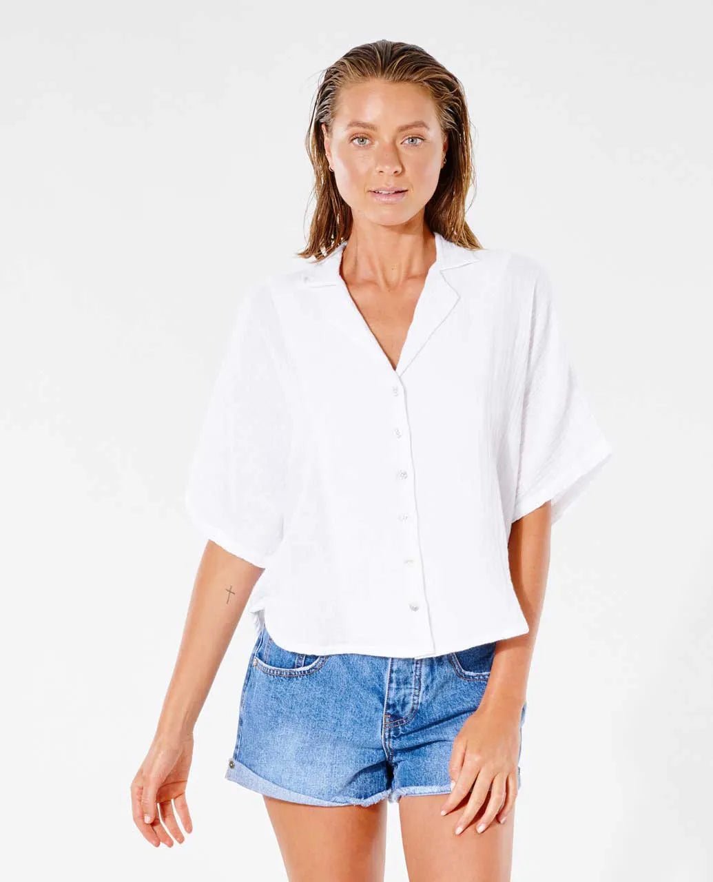 Premium Surf SS Shirt - Rip Curl032WSH - 1000 - White - 2XL