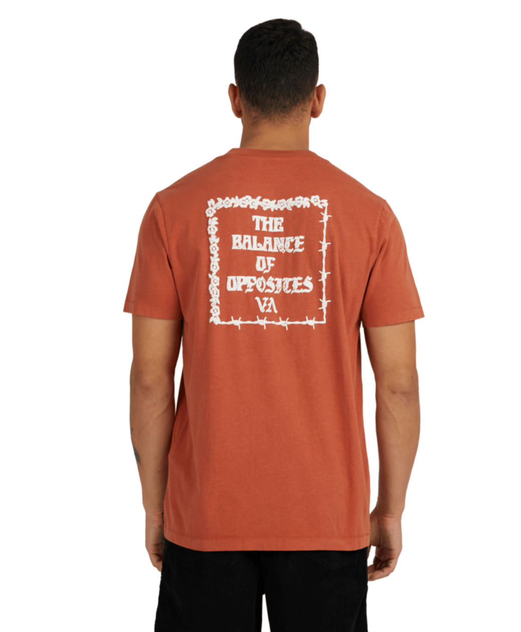 Pretty Sharp SS Tee - RVCAUVYZT00410 - CNS0 - Sandlewood - 2XL
