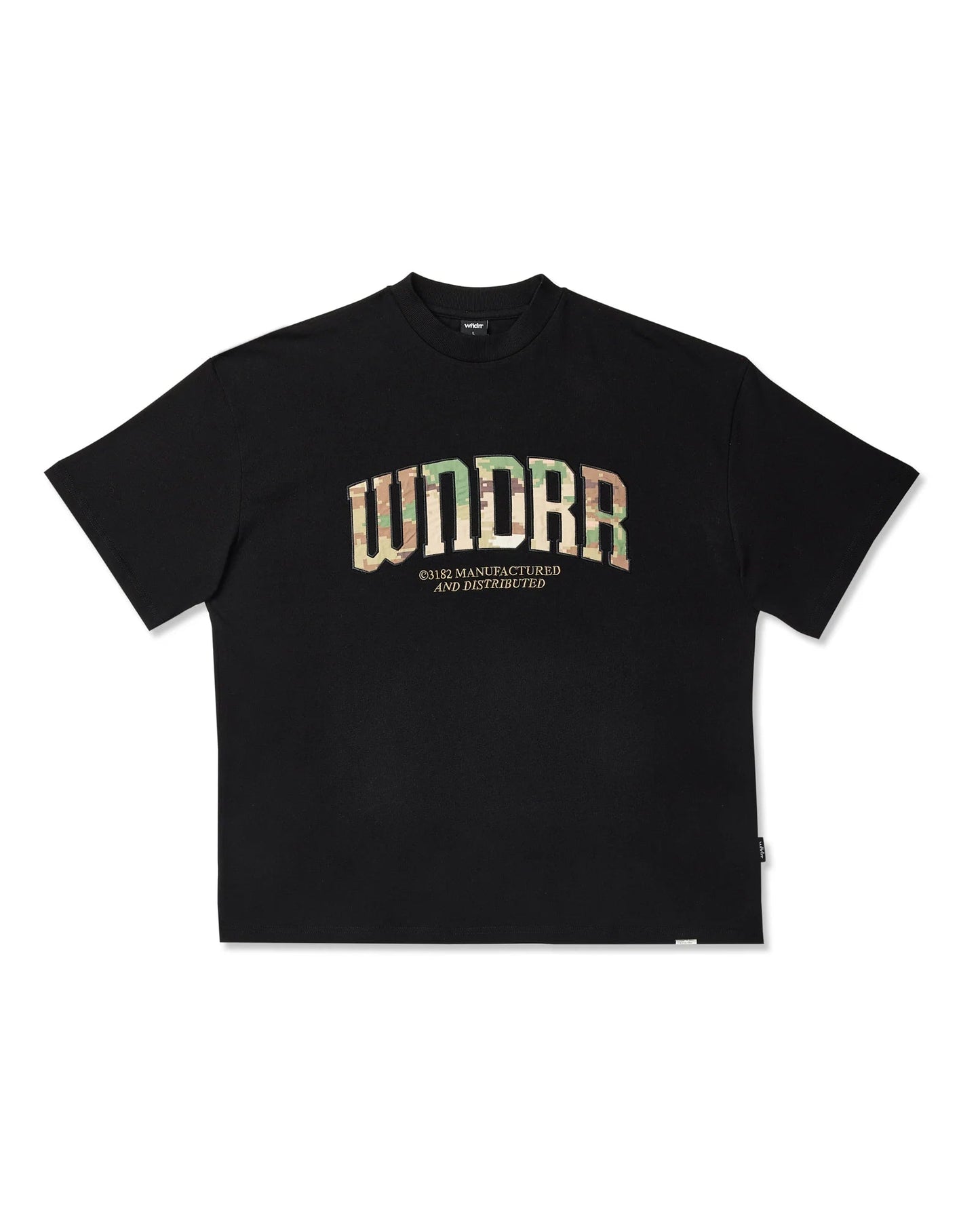 Protocol Heavy Weight Tee - WNDRRW25JA005 - BLACK - S