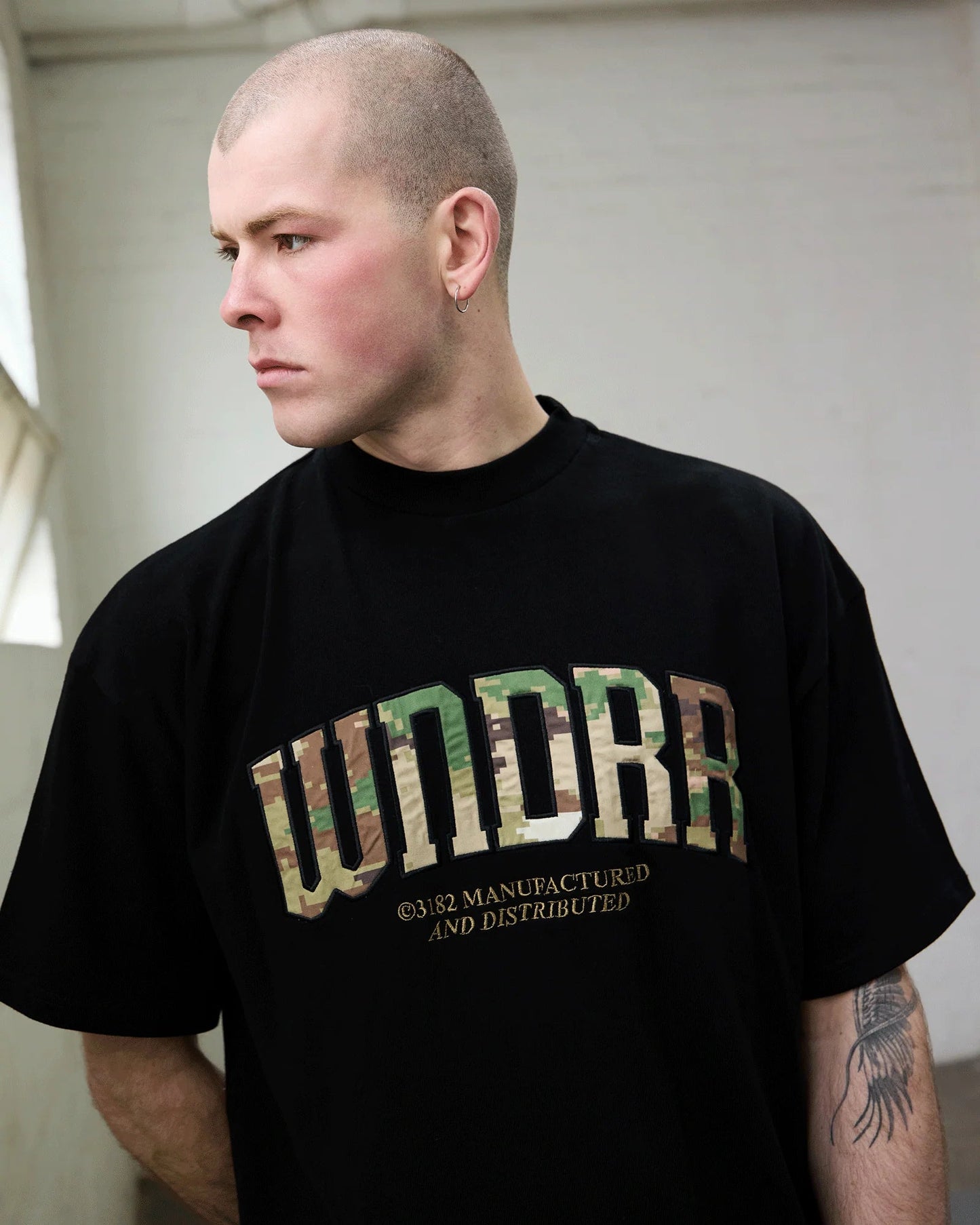 Protocol Heavy Weight Tee - WNDRRW25JA005 - BLACK - S