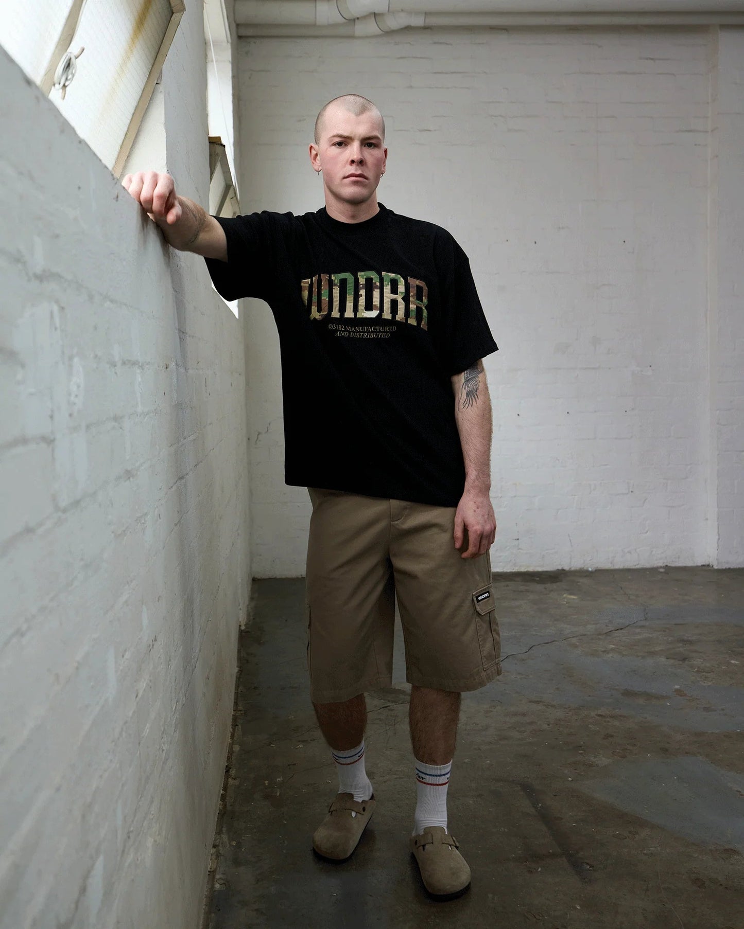 Protocol Heavy Weight Tee - WNDRRW25JA005 - BLACK - S