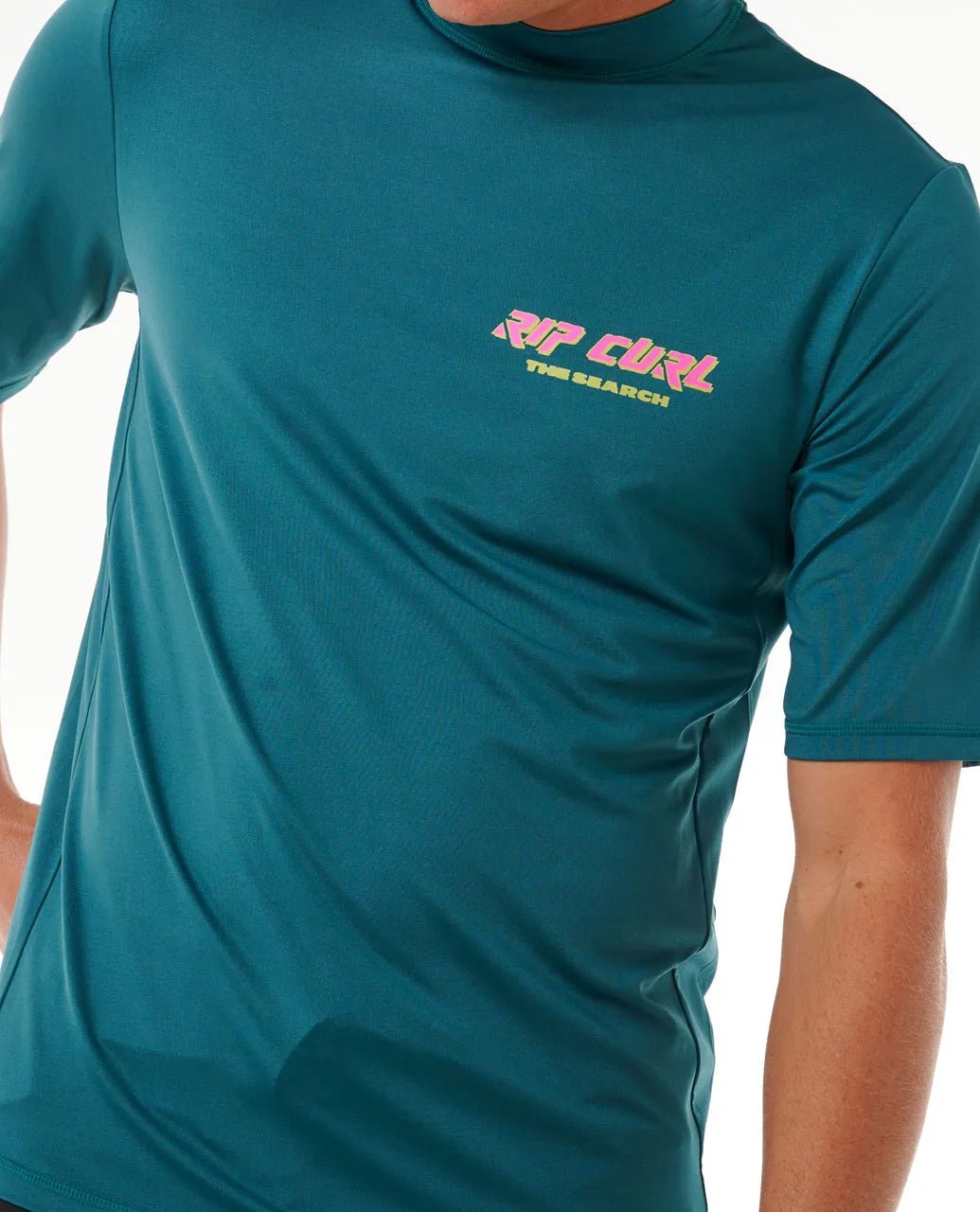 Quest Lockup UPF S/S - Rip Curl15AMRV - 0076 - Blue Green - L