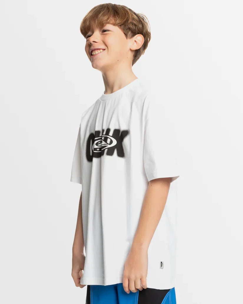 Quik Fade SS YTH - QuiksilverUQBZT03453 - WBB0 - White - 10