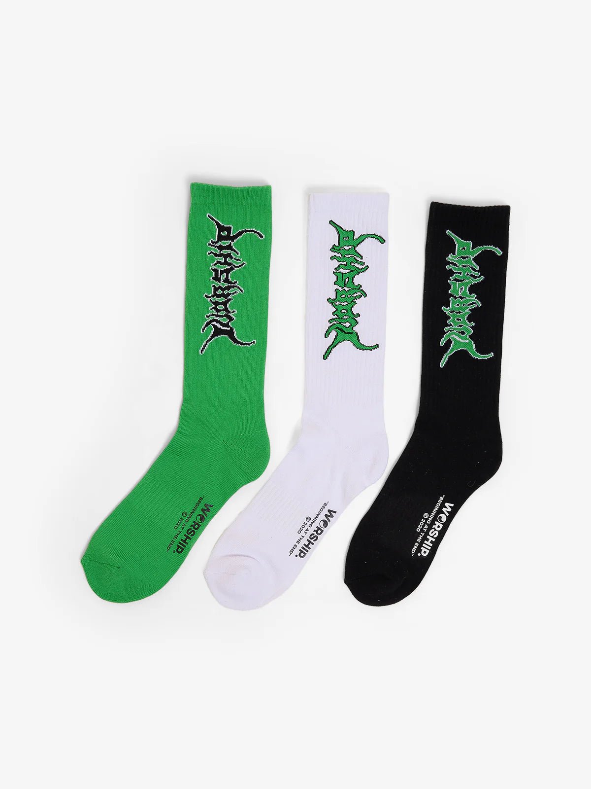 Rama Socks 3 Pack - WorshipPH25 - 1000ABD - White - Black - Oriole - One Size