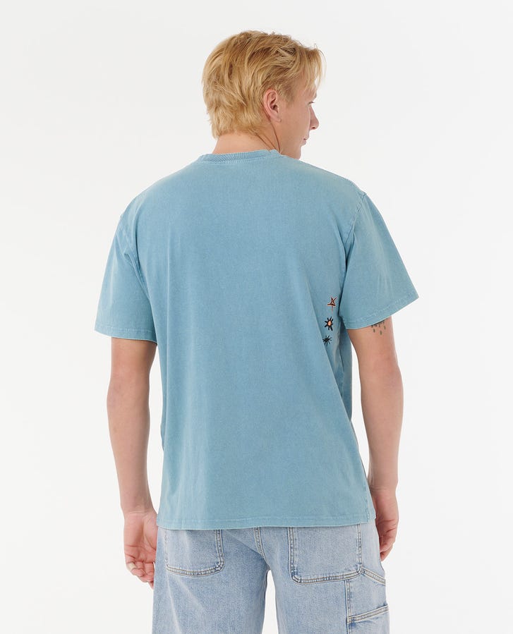 RAW ENERGY BUBBLE TEE - Rip Curl0TTMTE - STORM BLUE - S