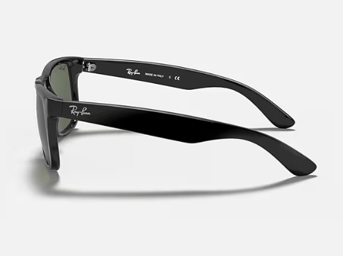 Rayban Justin - RaybanORB4165 - 601/7155 - Black W/ Dark Green - 1SZ