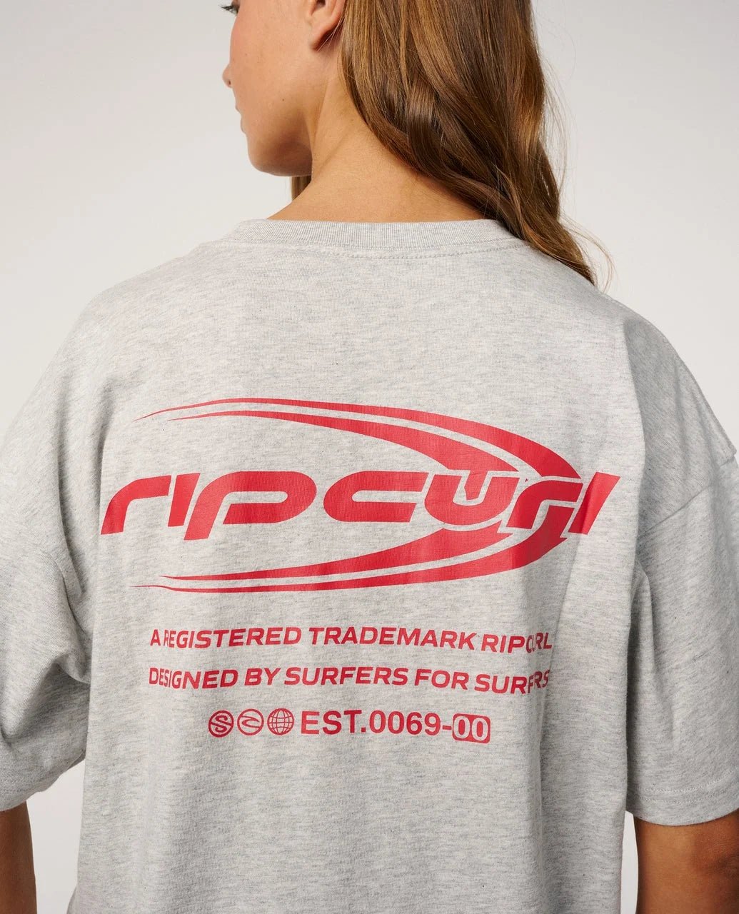 RC EVOLUTION TEE -Rip Curl0UQWTE-Grey Marle-2XS