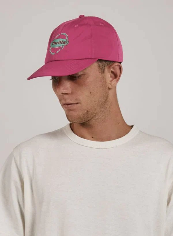 Reality 6 Panel Cap - ThrillsTH23 - 516I - Carmine - OSFM