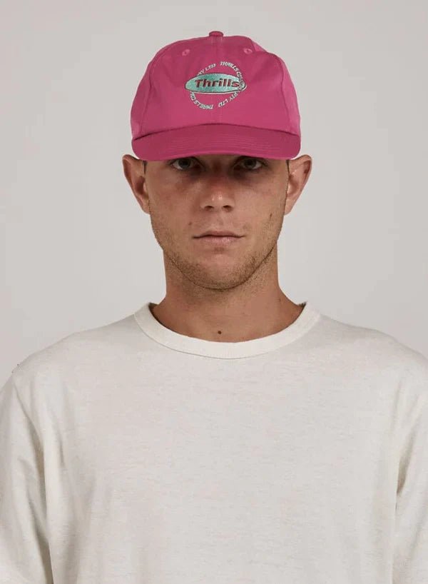 Reality 6 Panel Cap - ThrillsTH23 - 516I - Carmine - OSFM