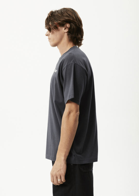 Reflect Recycled Boxy Fit Tee - AfendsM233009 - CHA - Charcoal - L